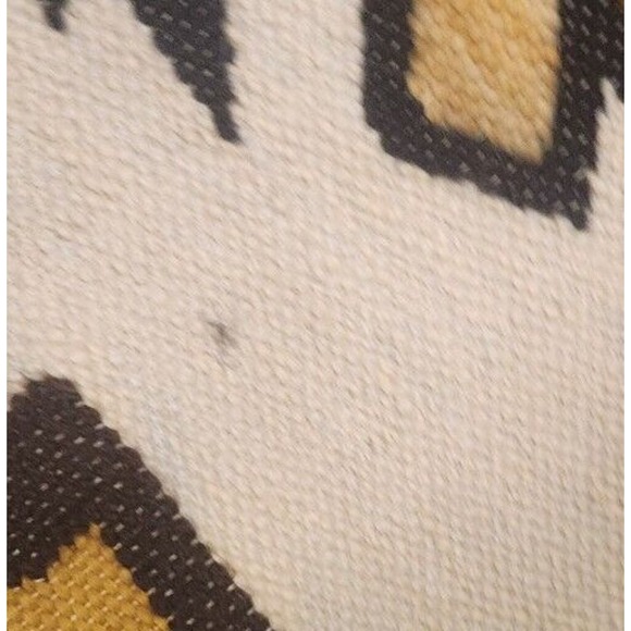 Vtg Native Indigenous Hand Woven Wool Rug / Wall Tapestry Southwestern Art Decor - Picture 5 of 8